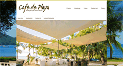 Desktop Screenshot of cafedeplaya.com